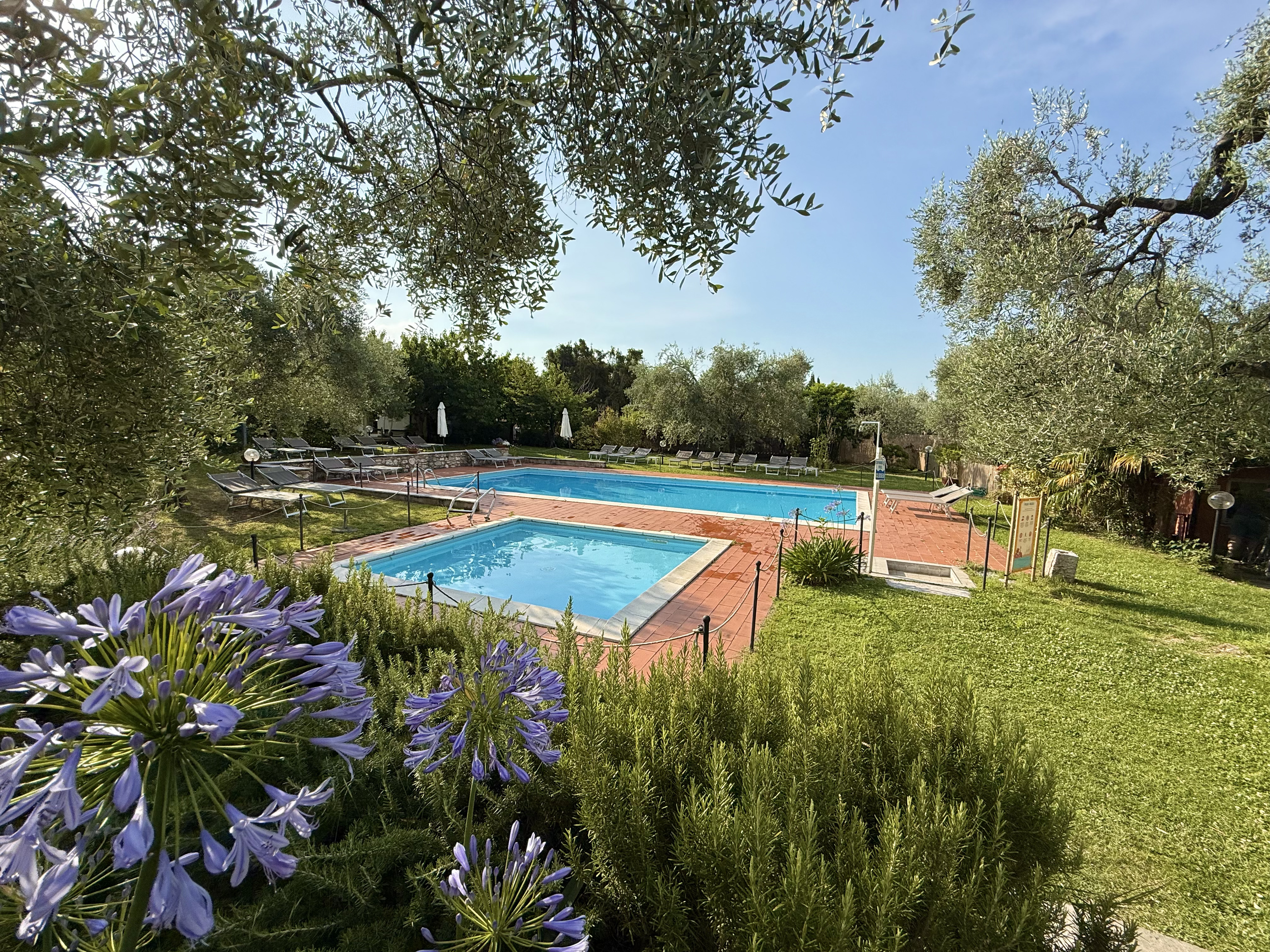 Swimming pool at Borgo Antico Apartments