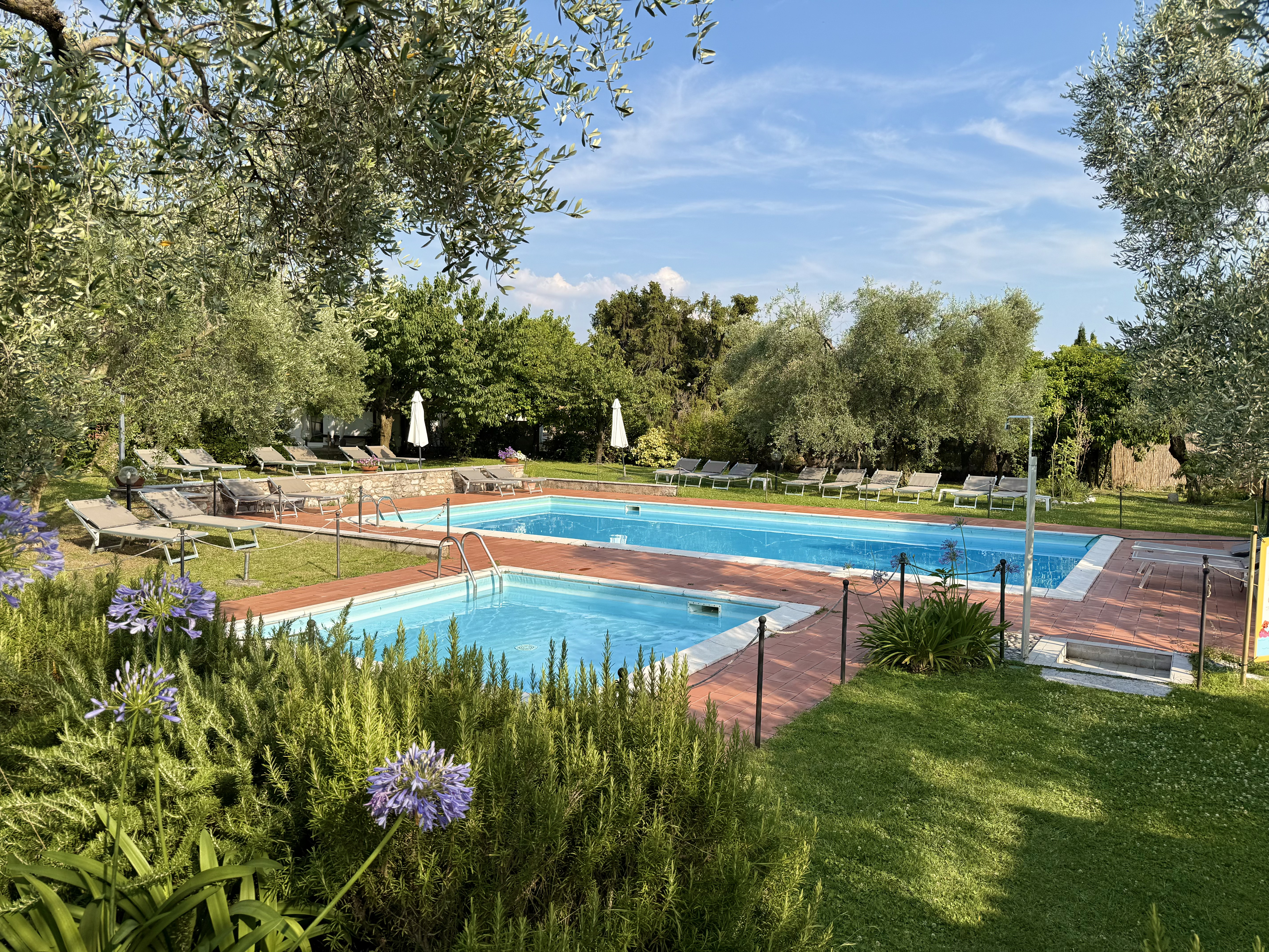 Swimming pool at Borgo Antico Apartments